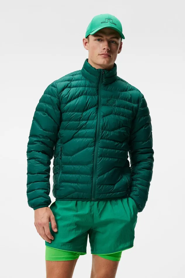 Men Cliff Light Down Jacket Rain Forest JLindeberg Jackets