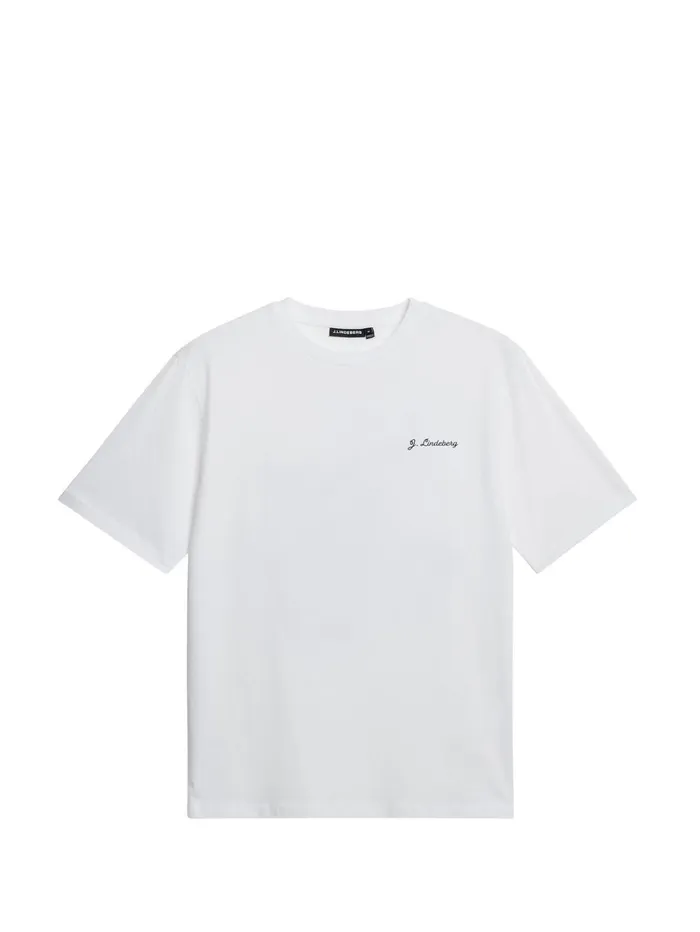 Men Dale TShirt White JLindeberg Tshirts Men Dale TShirt White JLindeberg Tshirts
