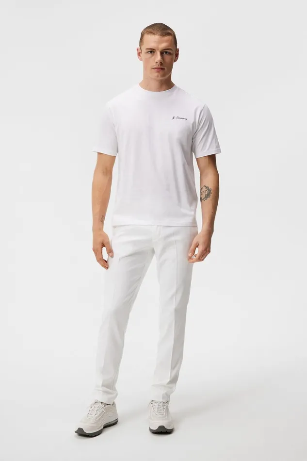 Men Dale TShirt White JLindeberg Tshirts Men Dale TShirt White JLindeberg Tshirts