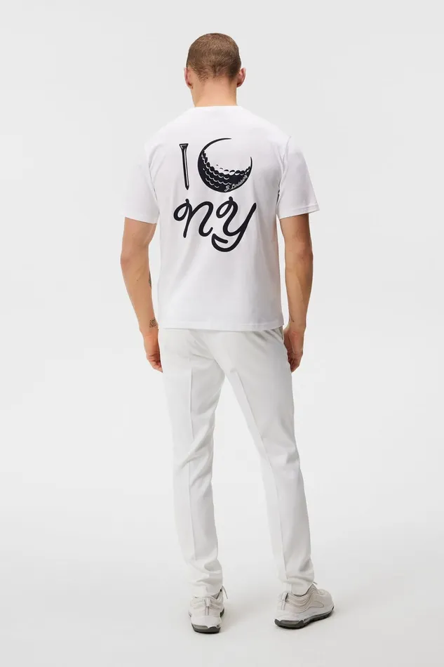 Men Dale TShirt White JLindeberg Tshirts Men Dale TShirt White JLindeberg Tshirts