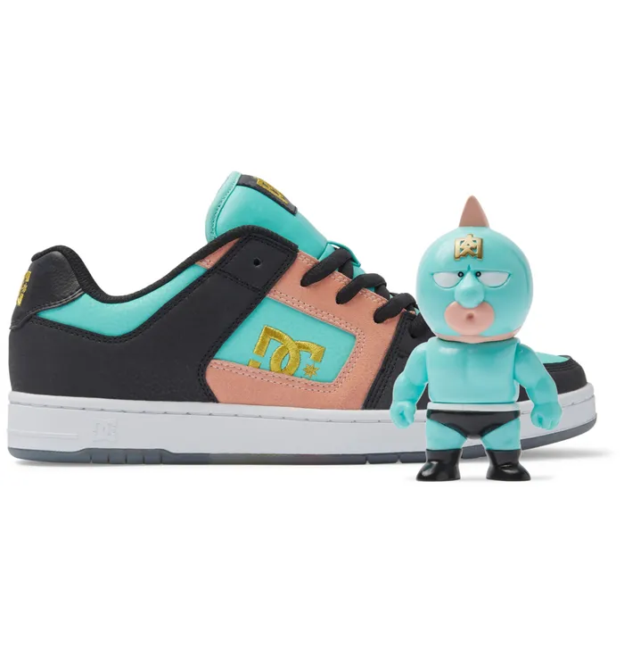 Men DC Shoes Manteca 4 Atmos Shoes blackcrazy pinkturquoise 1 Sneakers