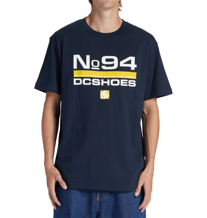 Men DC Shoes Nine Four TShirt navy blazer TShirts