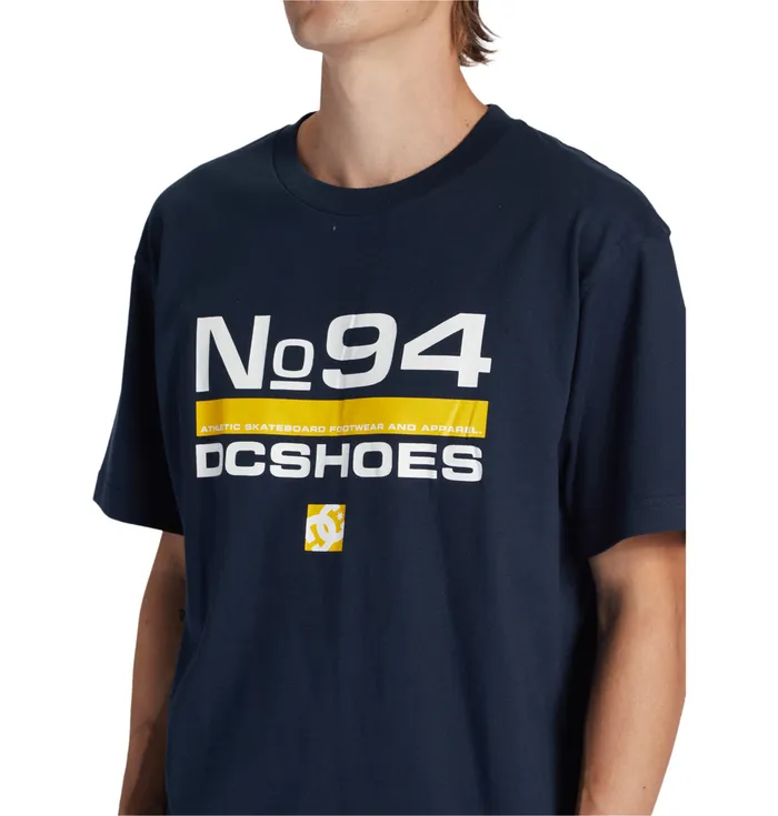 Men DC Shoes Nine Four TShirt navy blazer TShirts