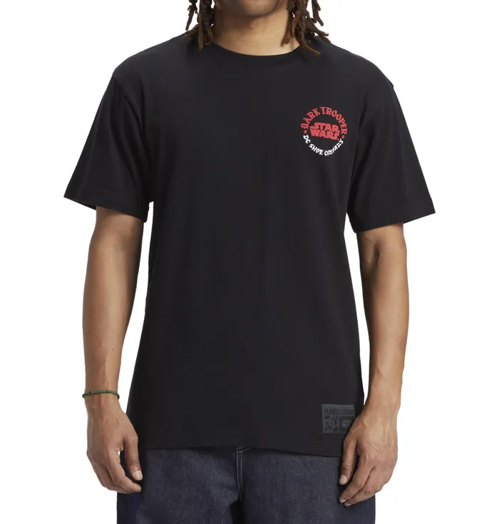 Men DC Shoes Star Wars DC Original Dark Trooper TShirt black TShirts
