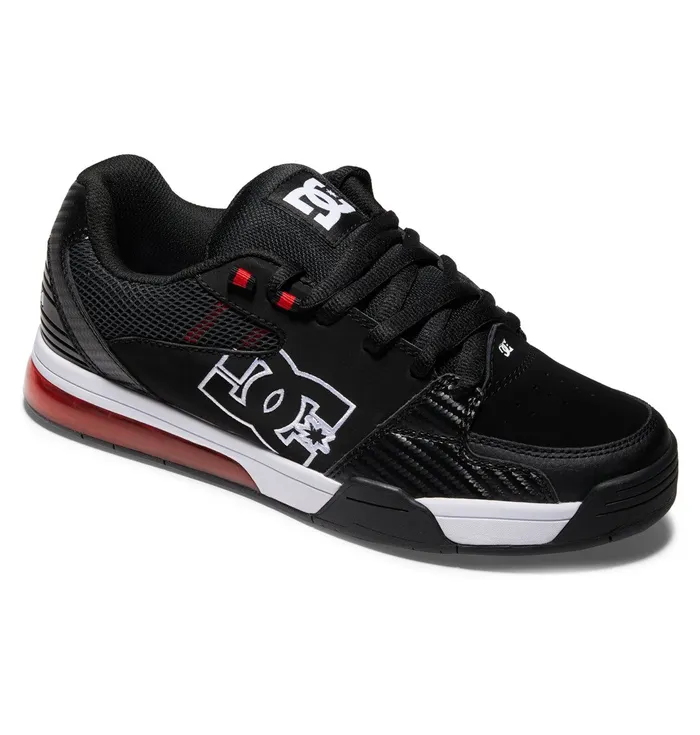 Men DC Shoes Versatile Shoes blackwhiteathletic red Sneakers