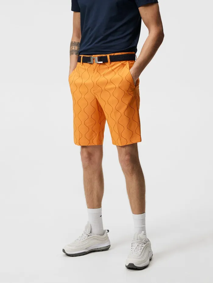 Men Diamond Shorts Russet Orange JLindeberg Shorts