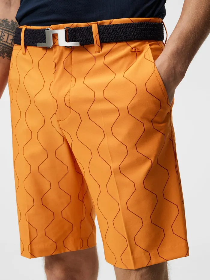Men Diamond Shorts Russet Orange JLindeberg Shorts Men Diamond Shorts Russet Orange JLindeberg Shorts