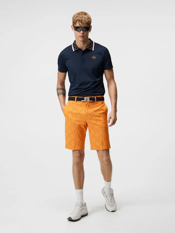 Men Diamond Shorts Russet Orange JLindeberg Shorts Men Diamond Shorts Russet Orange JLindeberg Shorts