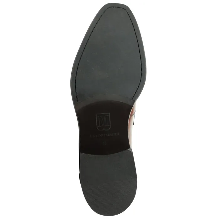 Men Dress Shoes Bruno Magli Nathan Penny Loafer 8211 Rust