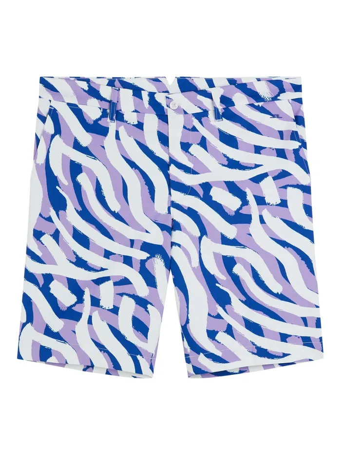 Men Eloy Print Shorts Purple Painted Zebra JLindeberg Shorts Men Eloy Print Shorts Purple Painted Zebra JLindeberg Shorts