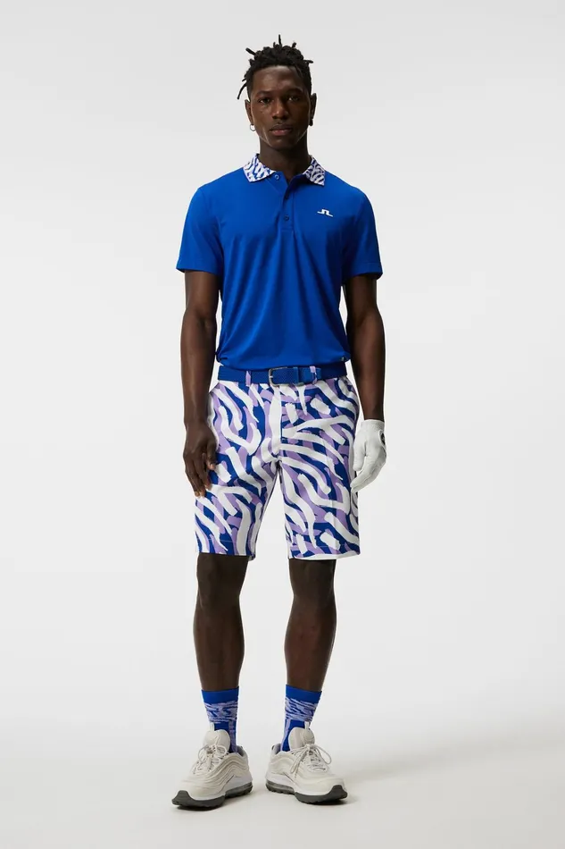 Men Eloy Print Shorts Purple Painted Zebra JLindeberg Shorts Men Eloy Print Shorts Purple Painted Zebra JLindeberg Shorts