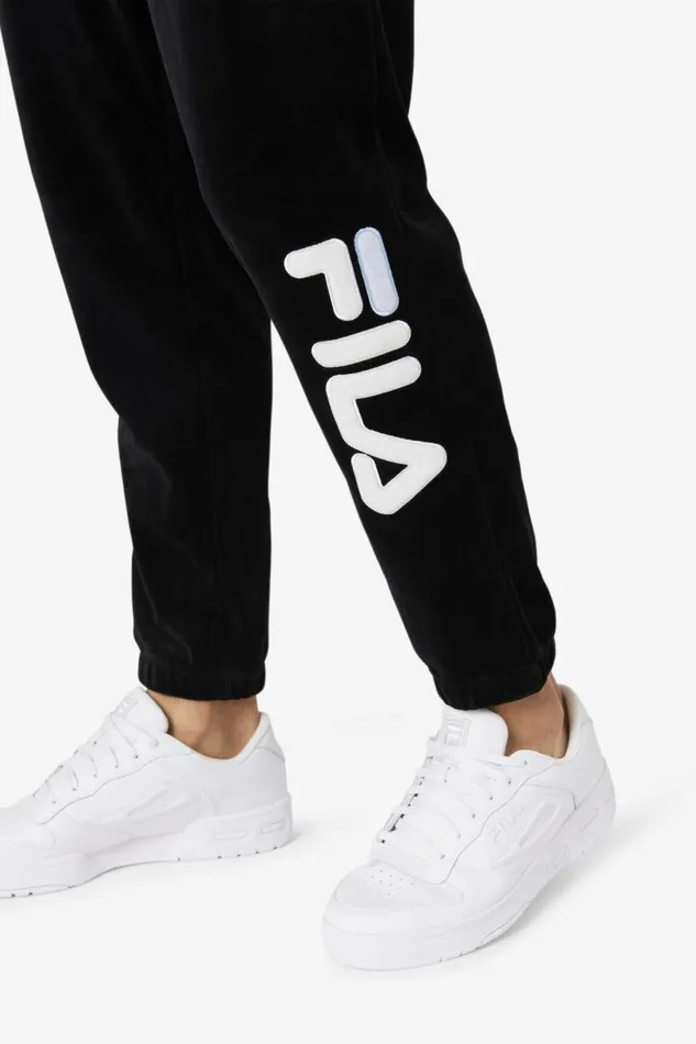Men Fila Pants and Shorts Mansur Velour Pant