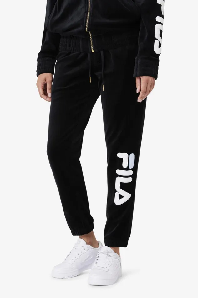 Men Fila Pants and Shorts Mansur Velour Pant