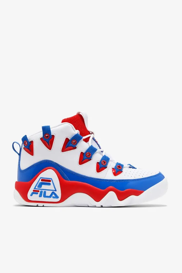 Men Fila Sneakers and Lifestyle Grant Hill 1 White Red Prince Blue