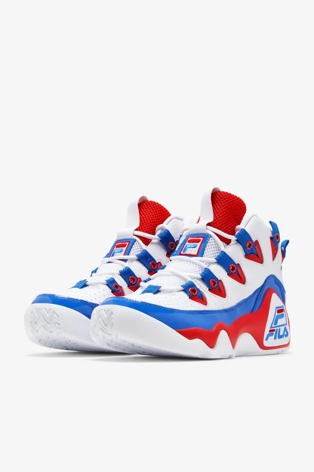 Men Fila Sneakers and Lifestyle Grant Hill 1 White Red Prince Blue