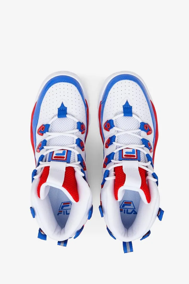 Men Fila Sneakers and Lifestyle Grant Hill 1 White Red Prince Blue