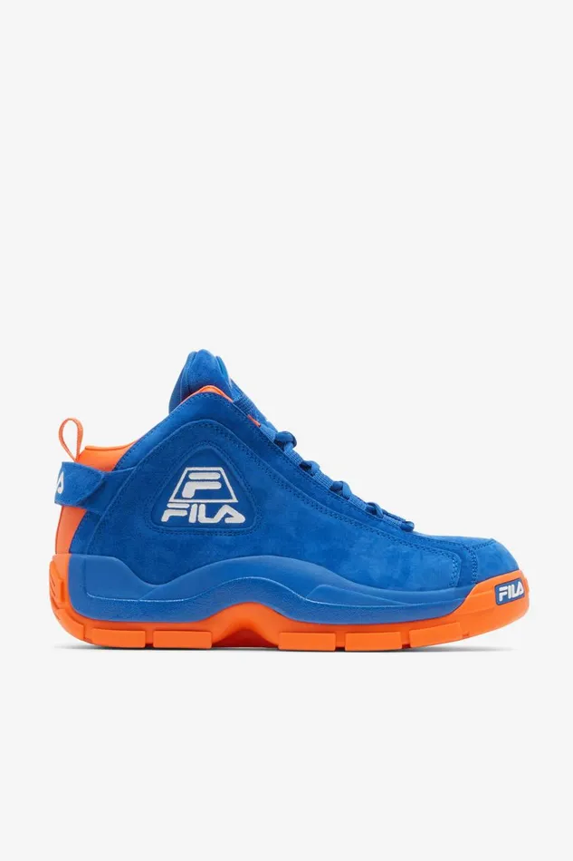 Men Fila Sneakers and Lifestyle Grant Hill 2 Prince Blue Vibrant Orange White