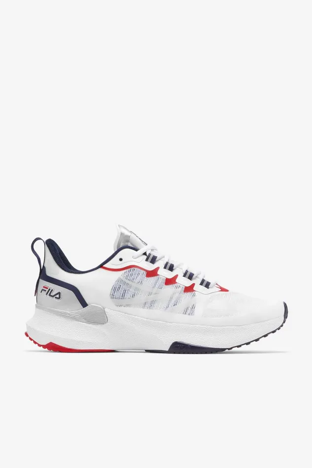 Men Fila Sneakers and Lifestyle Tactik 5 Impulse White Fila Navy Red