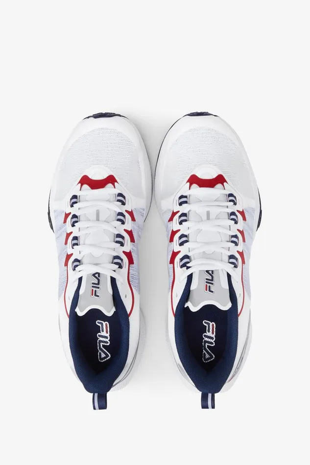 Men Fila Sneakers and Lifestyle Tactik 5 Impulse White Fila Navy Red Men Fila Sneakers and Lifestyle Tactik 5 Impulse White Fila Navy Red