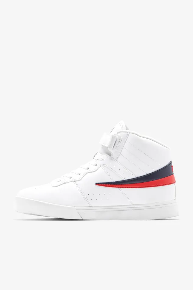 Men Fila Sneakers and Lifestyle Vulc 13 White Navy Red