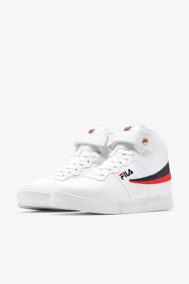 Men Fila Sneakers and Lifestyle Vulc 13 White Navy Red