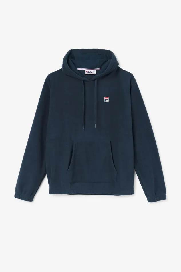 Men Fila Sweatshirts and Hoodies Finn Fleece Hoodie Dark Teal