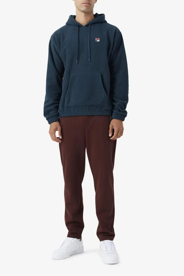 Men Fila Sweatshirts and Hoodies Finn Fleece Hoodie Dark Teal