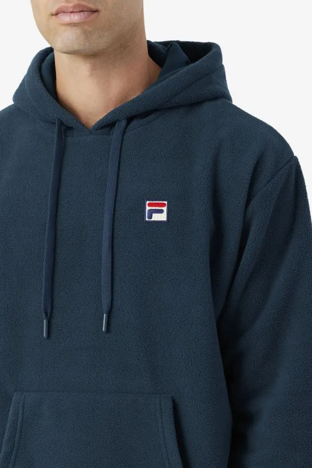 Men Fila Sweatshirts and Hoodies Finn Fleece Hoodie Dark Teal