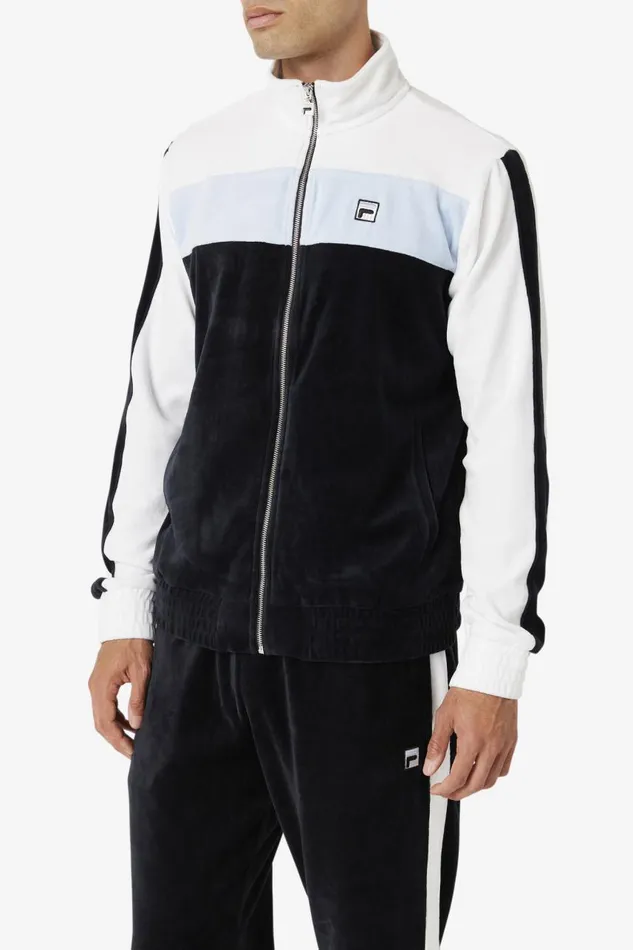 Men Fila Sweatsuits and Tracksuits Brice Velour Jacket