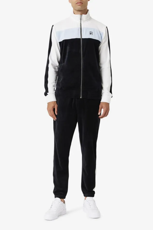 Men Fila Sweatsuits and Tracksuits Brice Velour Jacket
