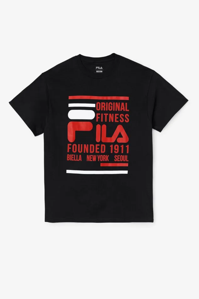 Men Fila Tops Original Fitness Tee