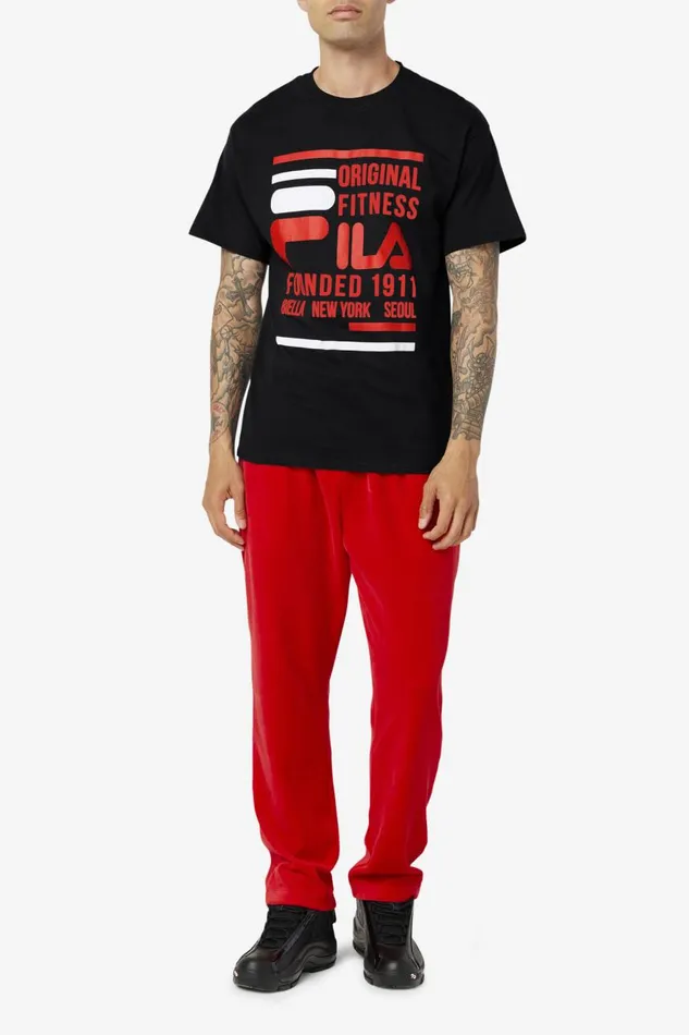 Men Fila Tops Original Fitness Tee