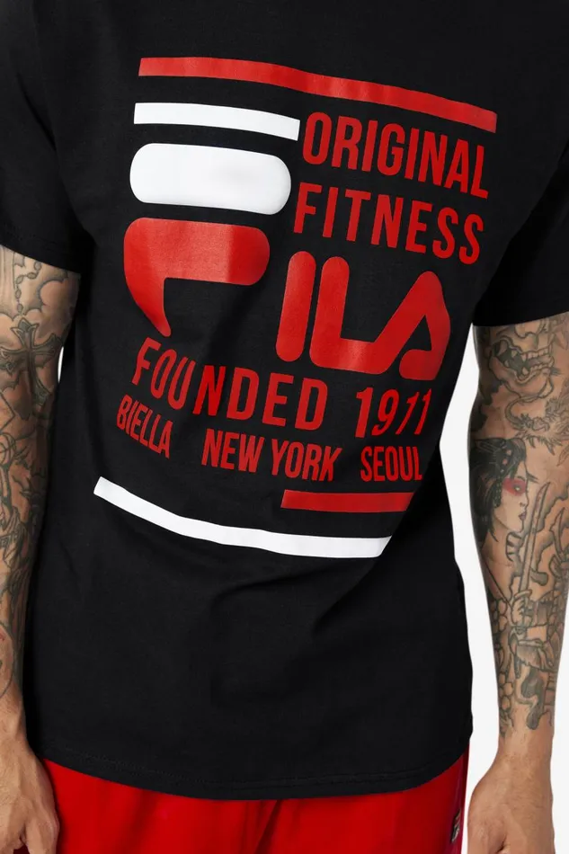 Men Fila Tops Original Fitness Tee