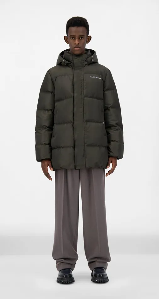 Men Forest Green Epuffa Mid Jacket Daily Paper Jackets
