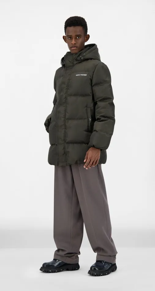 Men Forest Green Epuffa Mid Jacket Daily Paper Jackets