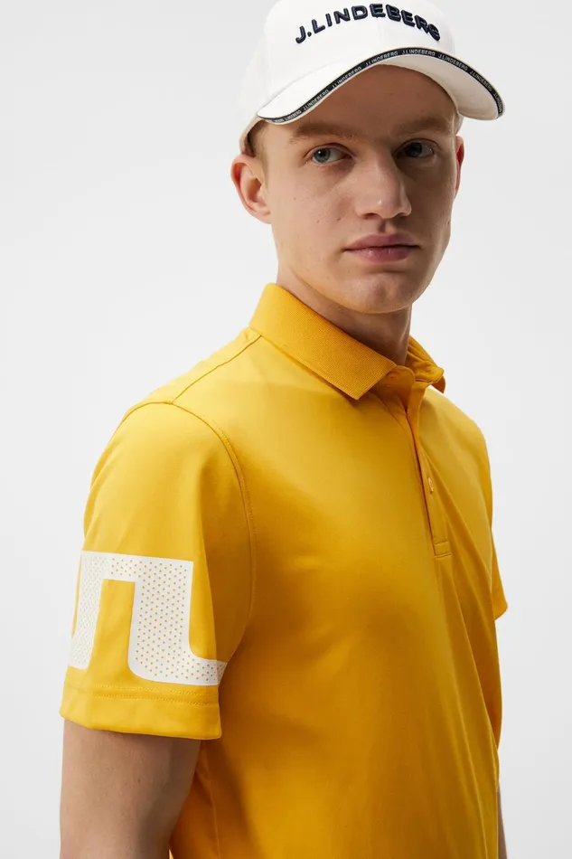 Men Heath Regular Fit Polo Citrus JLindeberg Polo Shirts Men Heath Regular Fit Polo Citrus JLindeberg Polo Shirts