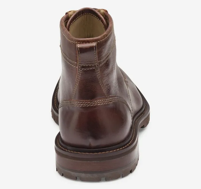 Men Johnston and Murphy Boots Barrett Moc Toe Boot Mahogany Full Grain Men Johnston and Murphy Boots Barrett Moc Toe Boot Mahogany Full Grain