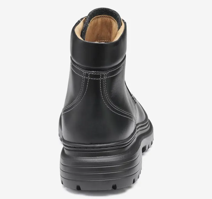 Men Johnston and Murphy Boots Kelton Plain Toe Boot Black Full Grain Men Johnston and Murphy Boots Kelton Plain Toe Boot Black Full Grain