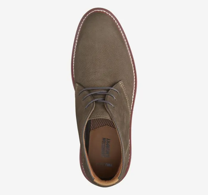 Men Johnston and Murphy Boots Upton Chukka Brown Nubuck Men Johnston and Murphy Boots Upton Chukka Brown Nubuck