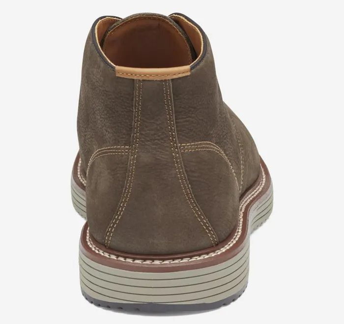 Men Johnston and Murphy Boots Upton Chukka Brown Nubuck Men Johnston and Murphy Boots Upton Chukka Brown Nubuck