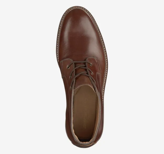 Men Johnston and Murphy Boots Welch Chukka Boot Brandy American Full Grain Men Johnston and Murphy Boots Welch Chukka Boot Brandy American Full Grain