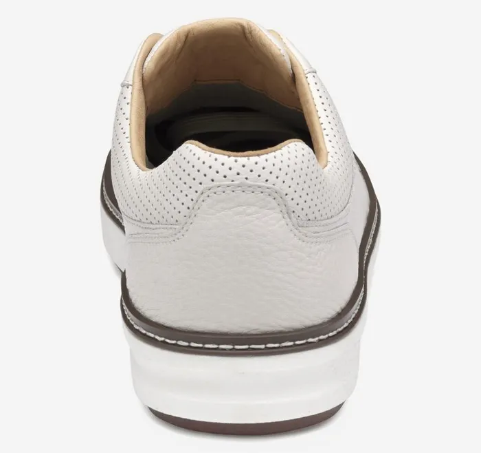 Men Johnston and Murphy LaceUps McGuffey Lug LaceToToe White Waterproof Full Grain Men Johnston and Murphy LaceUps McGuffey Lug LaceToToe White Waterproof Full Grain