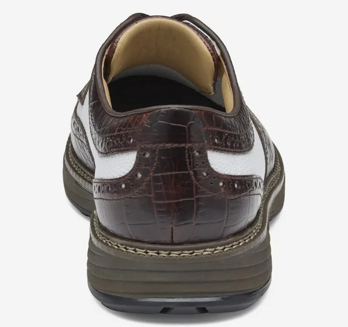 Men Johnston and Murphy LaceUps Upton GL3 Luxe Hybrid Dark Brown Waterproof Full Grainwhite Scotch Grain Men Johnston and Murphy LaceUps Upton GL3 Luxe Hybrid Dark Brown Waterproof Full Grainwhite Scotch Grain