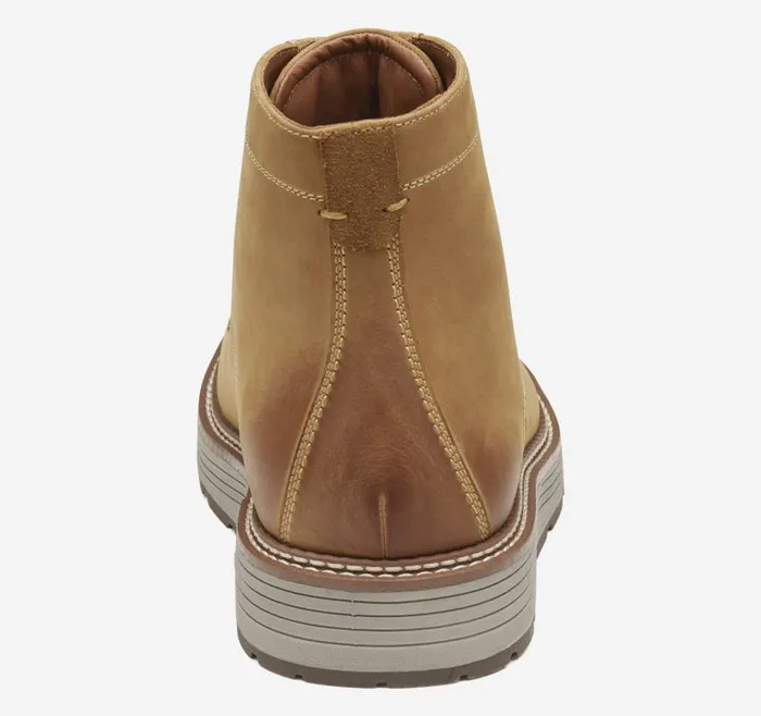 Men Johnston and Murphy LaceUps Upton Lug Plain Toe Boot Light Tan Oiled Waterproof Full Grain Men Johnston and Murphy LaceUps Upton Lug Plain Toe Boot Light Tan Oiled Waterproof Full Grain