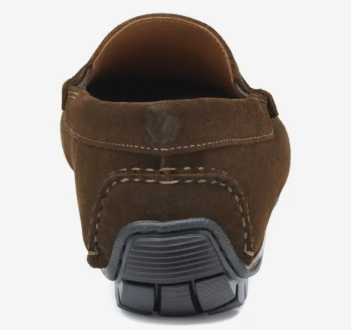Men Johnston and Murphy SlipOns and Loafers Cort 20 Penny Dark Brown Waxed English Suede Men Johnston and Murphy SlipOns and Loafers Cort 20 Penny Dark Brown Waxed English Suede