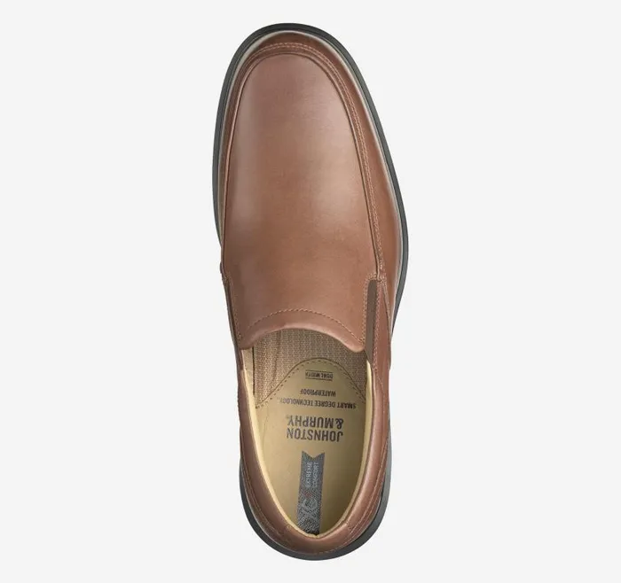 Men Johnston and Murphy SlipOns and Loafers XC4 Stanton 20 Moc Venetian Loafer Tan Waterproof Full Grain Men Johnston and Murphy SlipOns and Loafers XC4 Stanton 20 Moc Venetian Loafer Tan Waterproof Full Grain