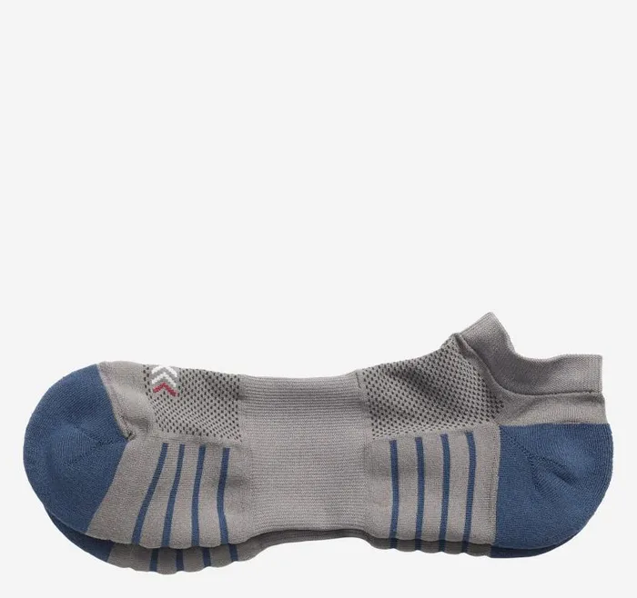Men Johnston and Murphy Socks XC4 Performance Ankle Socks Gray