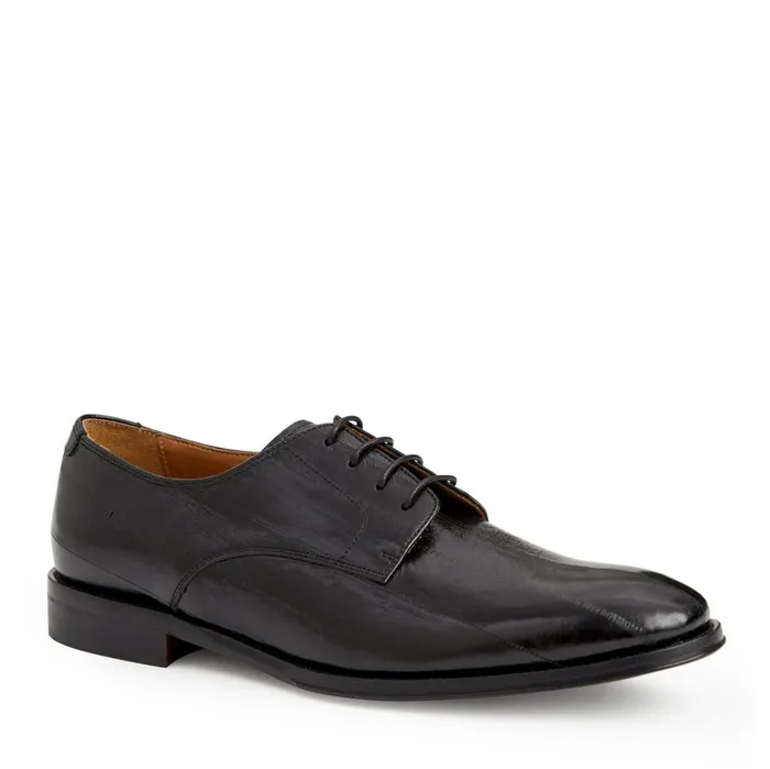 Men Laceups and Oxfords Bruno Magli Asti Traditional Dress DerbyBlack EEL