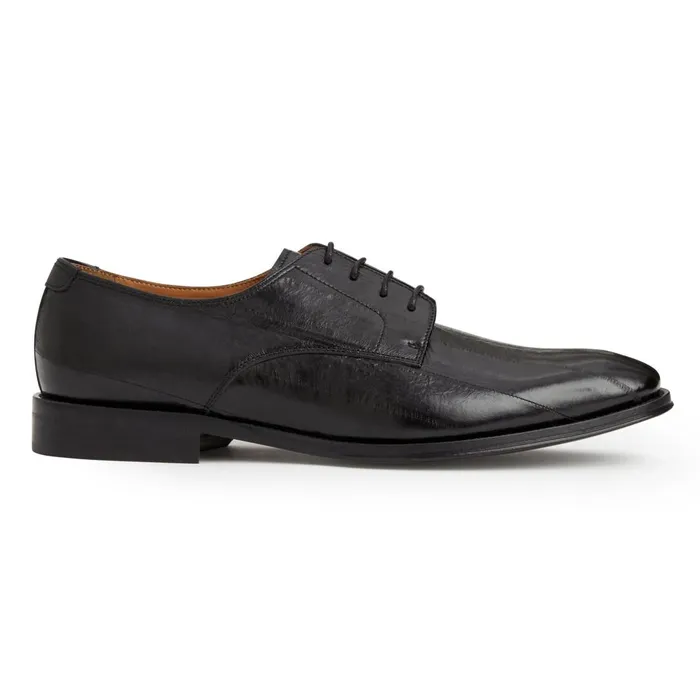Men Laceups and Oxfords Bruno Magli Asti Traditional Dress DerbyBlack EEL