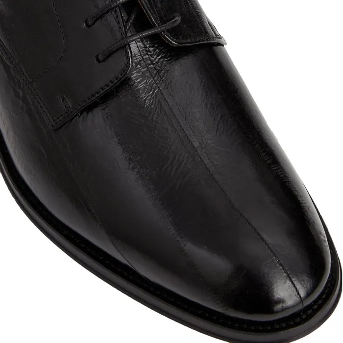 Men Laceups and Oxfords Bruno Magli Asti Traditional Dress DerbyBlack EEL
